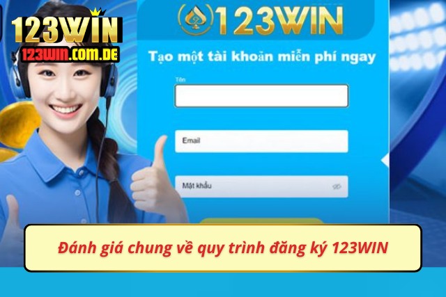 Thông tin cơ bản về quy trình đăng ký tại 123WIN